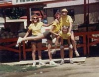 Sweet Corn Lady and Daughters